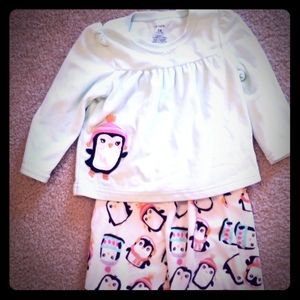 Carter's toddler fleece pajamas
